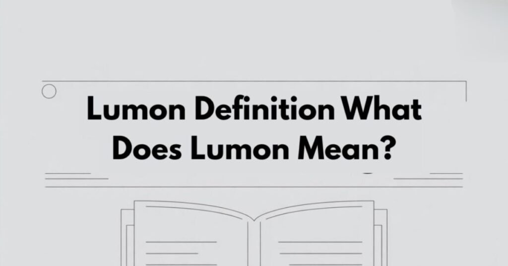 Lumon Definition And Meaning