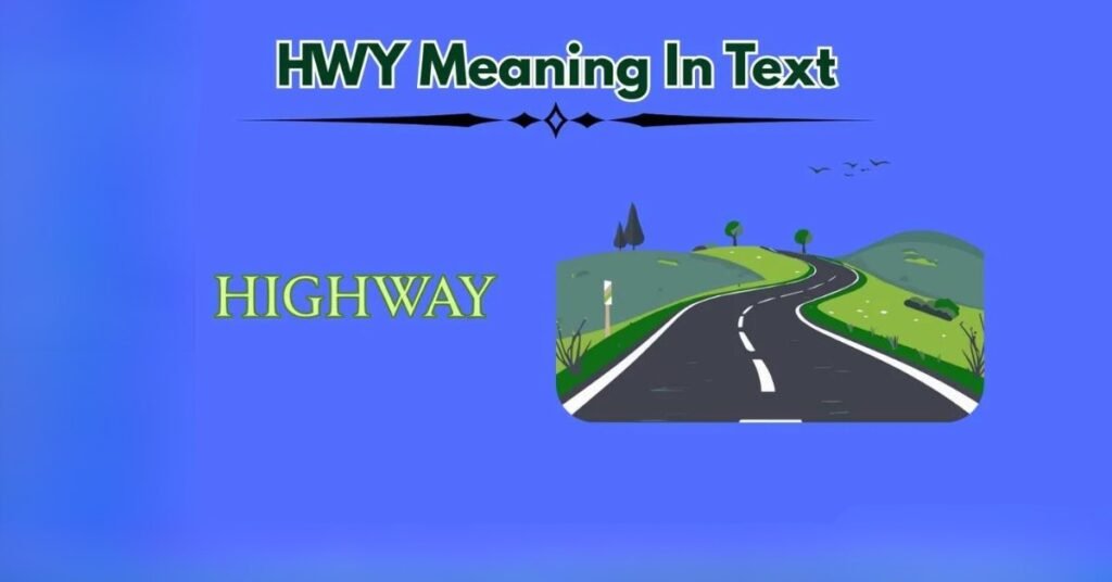 hwy meaning