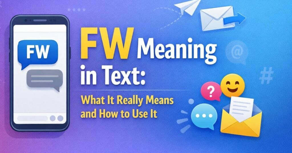 FW Meaning In Text