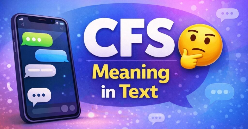 CFS Meaning In Text