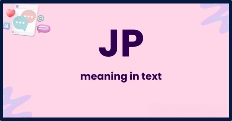 JP Meaning In Text: Misconceptions, Usage And Its History