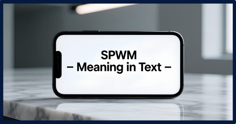 SPWM Meaning In Text: Background, Misconceptions And Usage